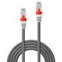 LINDY Cable de red Cat6a S/FTP Gris 2 m