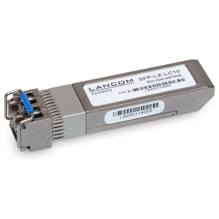 LANCOM SFP-LX-LC10 Transceptor de Fibra Óptica 10000 Mbit/s SFP+ LC LX 10 Piezas LANCOM SFP-LX-LC10 Transceptor de Fibra Óptica 10000 Mbit/s SFP+ LC LX 10 Piezas