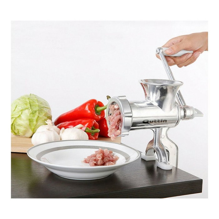 Quttin Picadora de Carne Manual Alumino