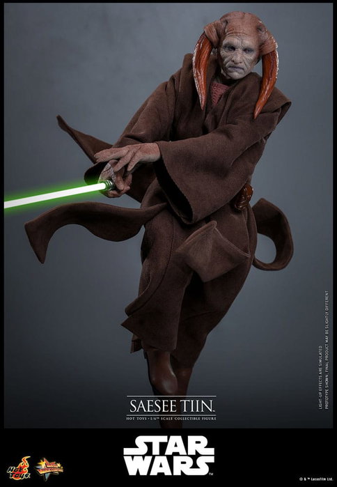 Hot Toys Star Wars Saesee Tiin Movie Masterpiece 1/6 Figura