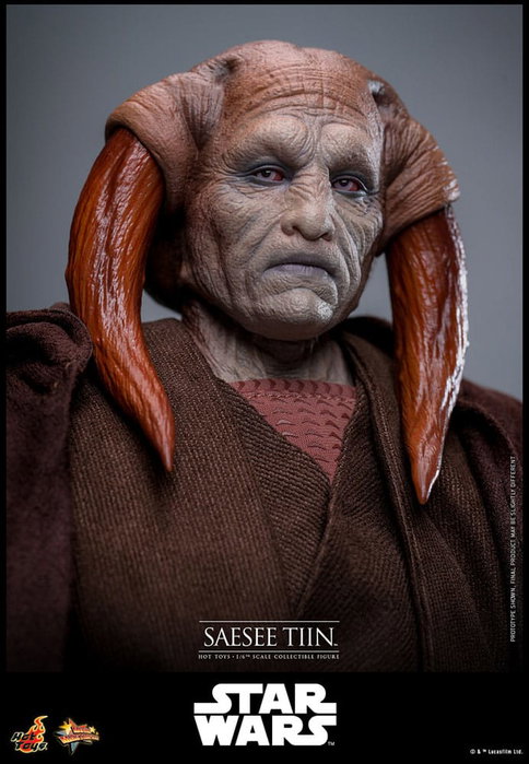 Hot Toys Star Wars Saesee Tiin Movie Masterpiece 1/6 Figura