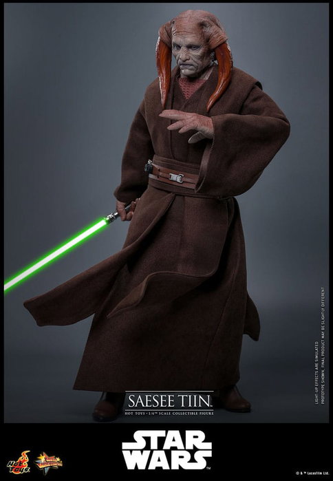 Hot Toys Star Wars Saesee Tiin Movie Masterpiece 1/6 Figura