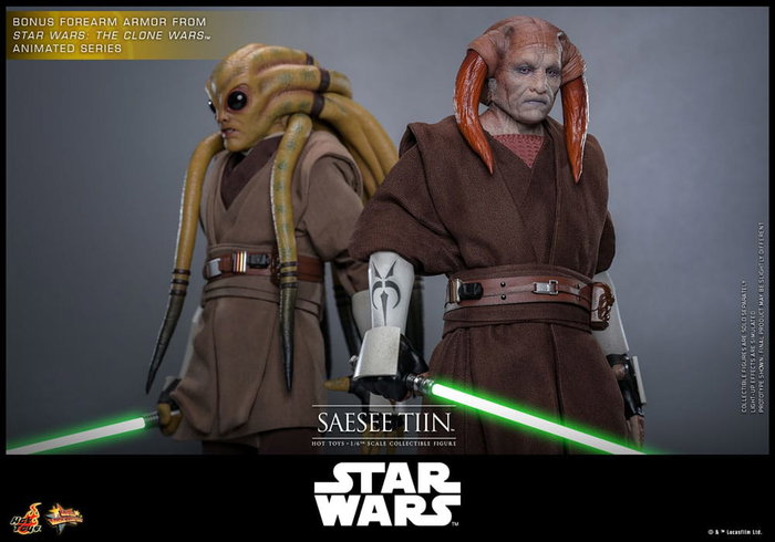 Hot Toys Star Wars Saesee Tiin Movie Masterpiece 1/6 Figura
