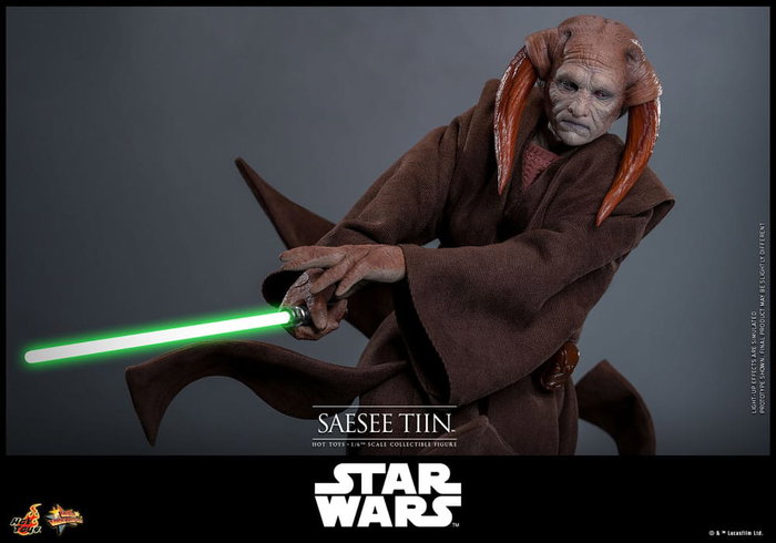 Hot Toys Star Wars Saesee Tiin Movie Masterpiece 1/6 Figura
