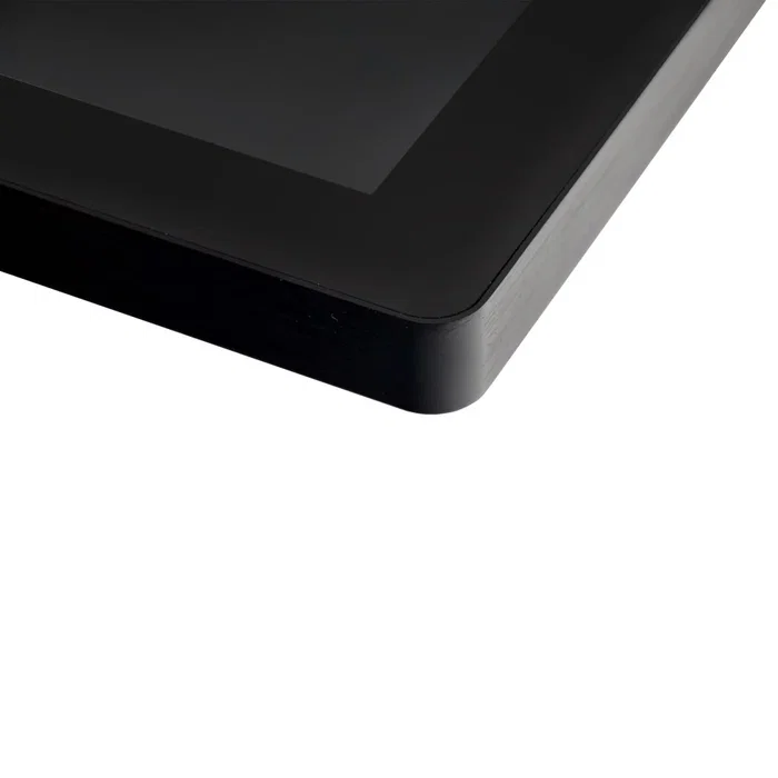 Hannspree HO165PTB - Monitor Open Frame de Señalización 15.6" Full HD (1920x1080) Pantalla Táctil 10 Puntos Multitáctil, HDMI, DisplayPort, Altavoces, Funcionamiento 24/7, Negro