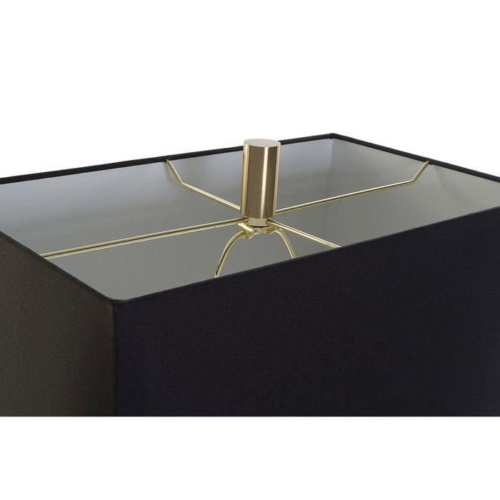 DKD Home Decor Lámpara de Sobremesa de Metal Dorada 38x23x78 cm