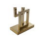DKD Home Decor Lámpara de Sobremesa de Metal Dorada 38x23x78 cm