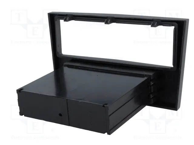 ACV Bastidor de montaje de radio 1 DIN para Opel en charcoal-metallic