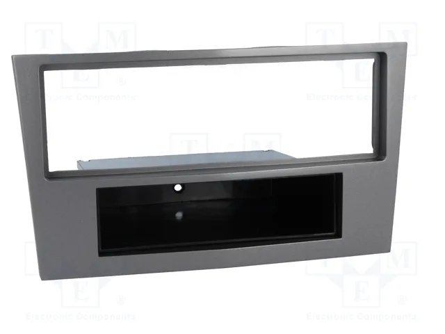 ACV Bastidor de montaje de radio 1 DIN para Opel en charcoal-metallic