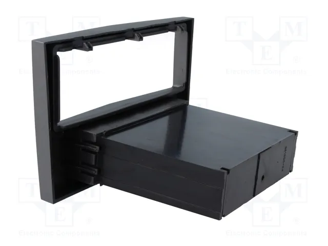 ACV Bastidor de montaje de radio 1 DIN para Opel en charcoal-metallic