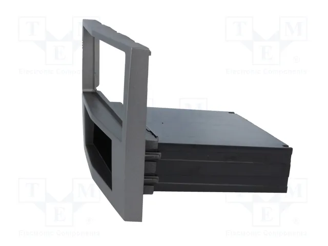 ACV Bastidor de montaje de radio 1 DIN para Opel en charcoal-metallic