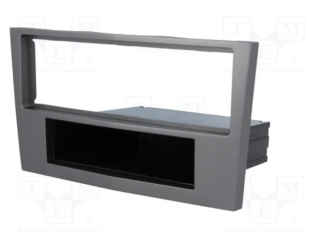 ACV Bastidor de montaje de radio 1 DIN para Opel en charcoal-metallic
