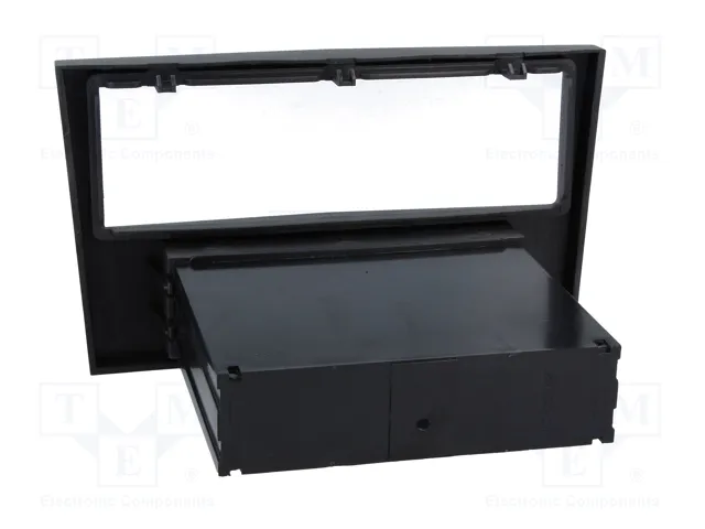 ACV Bastidor de montaje de radio 1 DIN para Opel en charcoal-metallic