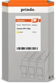 Prindo Cartucho de tinta amarillo PRICPFI120Y Classic 130ml