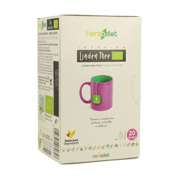 NOVADIET Herbodiet Tila Flor Eco 20 bolsitas