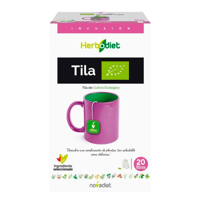 NOVADIET Herbodiet Tila Flor Eco 20 bolsitas NOVADIET Herbodiet Tila Flor Eco 20 bolsitas
