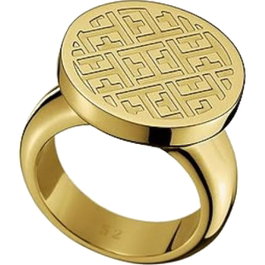 Tommy Hilfiger Anillo Dorado 2700087C para Mujer