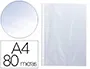 Q-connect Funda Multitaladro Cristal Din A4 80 mc - Caja de 100 Unidades Q-connect Funda Multitaladro Cristal Din A4 80 mc - Caja de 100 Unidades