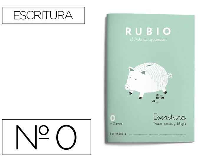 Rubio Cuaderno caligrafía nº 0 Rubio Cuaderno caligrafía nº 0