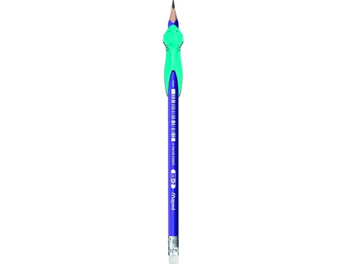 MAPED Lápices de grafito HB con goma y adaptador ergonómico, bote de 22 unidades MAPED Lápices de grafito HB con goma y adaptador ergonómico, bote de 22 unidades