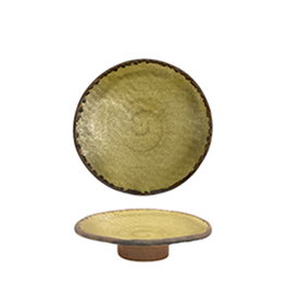 Summa Premium Plato alzado Haku de gres, diámetro 19 cm x altura 4 cm