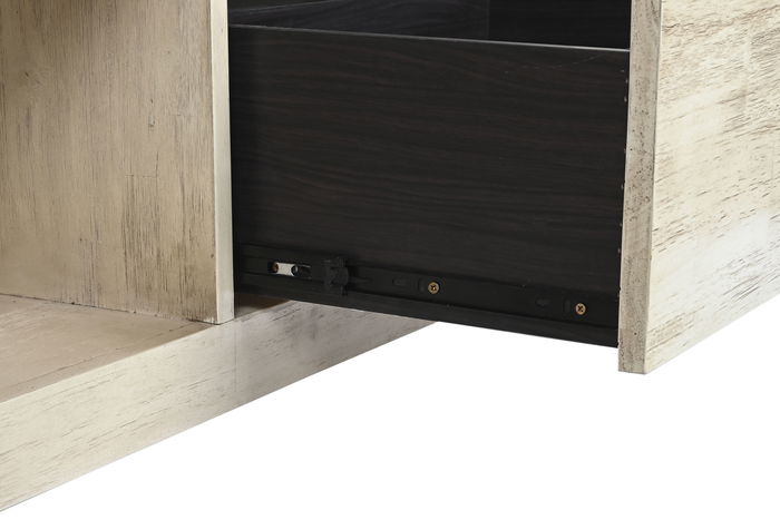 DKD Home Decor Mesa Centro Tropical Natural Madera Acacia 120 x 60 x 45 cm