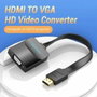 Vention Cable conversor HDMI macho a VGA hembra con jack 3.5mm de 15cm negro