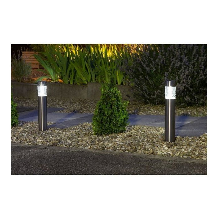 Galix Bolardo solar de acero inoxidable - 0.13 w