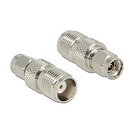 DeLOCK Adaptador Coaxial SMA Macho a TNC Hembra 89484