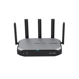 Ruijie Networks RG-EG105GW-X Router Inalámbrico Doble Banda Gigabit Ethernet Wi-Fi 6 Negro, Gris