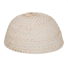 Ixia Cubre Alimentos Blanco Fibra Natural 35 x 35 x 18 cm
