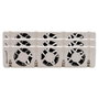 Realpower HL-3 Ventilador Eléctrico de Calefacción y Suelo, Blanco, 100-240 V, 50/60 Hz, Juego de 3 Ventiladores