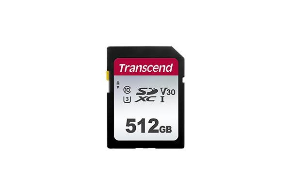 Transcend SDXC 300S 512 GB Clase 10 UHS-I U3 V30