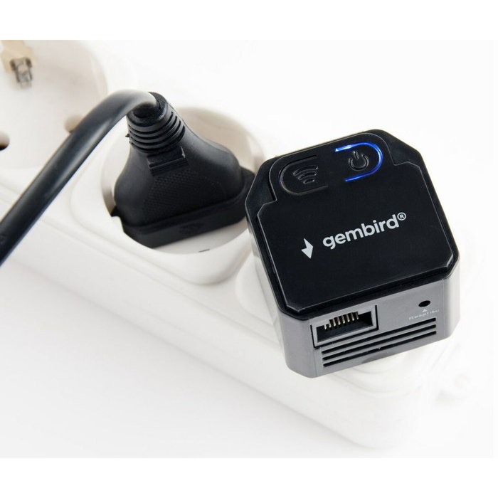 GEMBIRD WNP-RP300-03-BK Repeater WiFi Negro