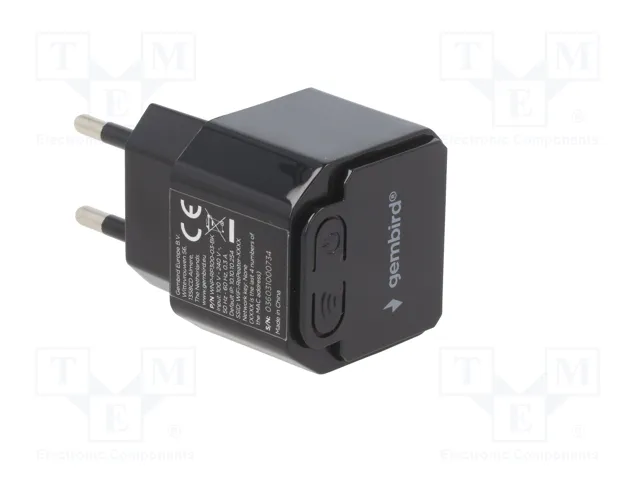 GEMBIRD WNP-RP300-03-BK Repeater WiFi Negro