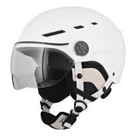 TNB URBAN MOOV Casco protector con visera y orejeras desmontables - BLANCO TALLA L