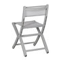 Silla Plegable Gris Polipropileno 45 X 55 X 83 cm (Set de 4)