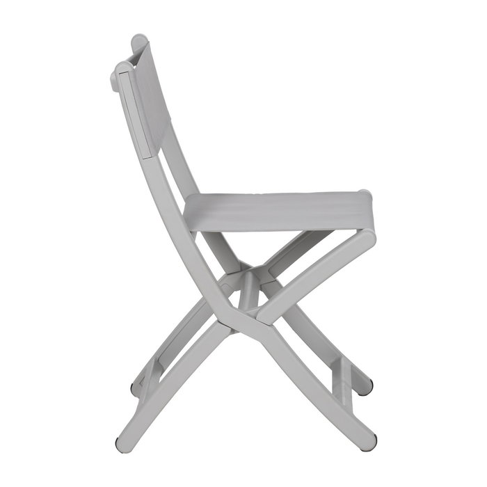 Silla Plegable Gris Polipropileno 45 X 55 X 83 cm (Set de 4)
