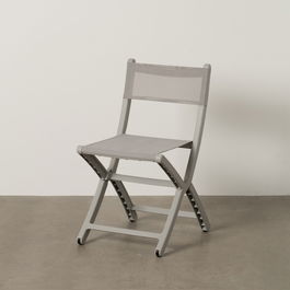 Silla Plegable Gris Polipropileno 45 X 55 X 83 cm (Set de 4)