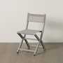 Silla Plegable Gris Polipropileno 45 X 55 X 83 cm (Set de 4)