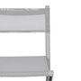 Silla Plegable Gris Polipropileno 45 X 55 X 83 cm (Set de 4)