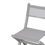 Silla Plegable Gris Polipropileno 45 X 55 X 83 cm (Set de 4)