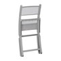 Silla Plegable Gris Polipropileno 45 X 55 X 83 cm (Set de 4)