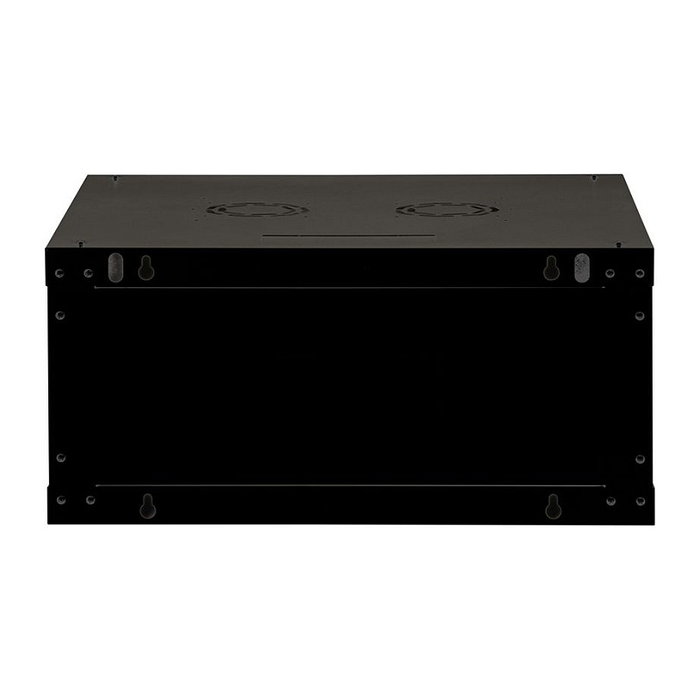 ROLINE Bastidor de Pared 19" 4U Rack 600x600 mm Modelo Basic Plus con Puerta Frontal de Vidrio, 80 kg Capacidad, Negro - 26.21.0288 ROLINE Bastidor de Pared 19" 4U Rack 600x600 mm Modelo Basic Plus con Puerta Frontal de Vidrio, 80 kg Capacidad, Negro - 26.21.0288