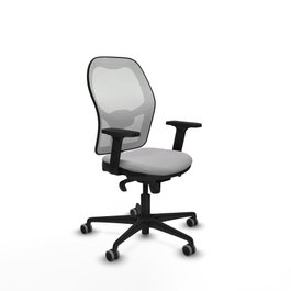 PIQUERAS Y CRESPO Silla de oficina Jorquera Gris claro y Blanco