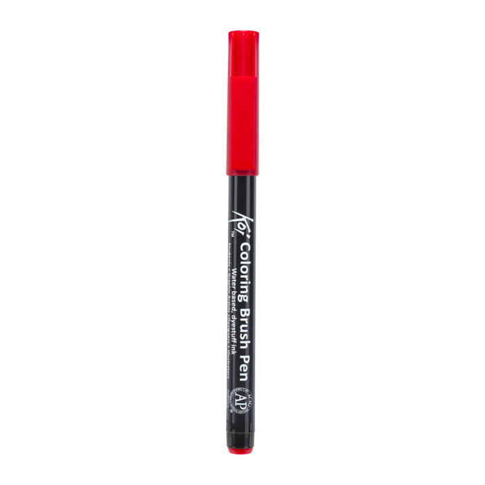 Sakura Koi Coloring Brush Pen Rojo