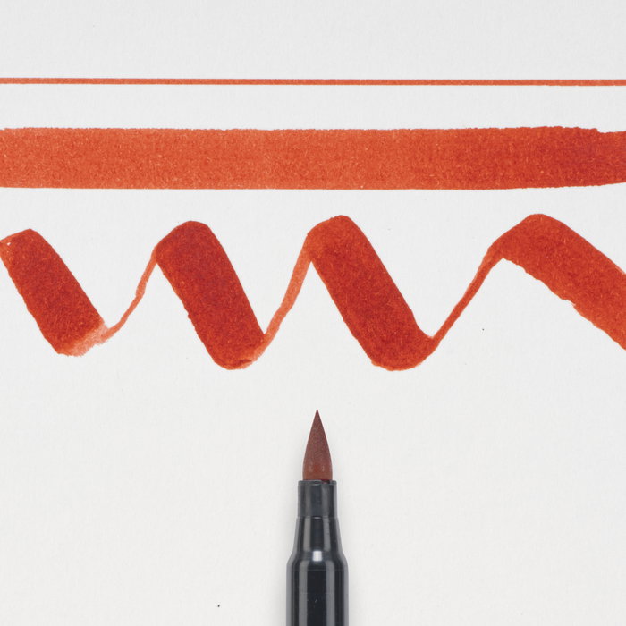 Sakura Koi Coloring Brush Pen Rojo