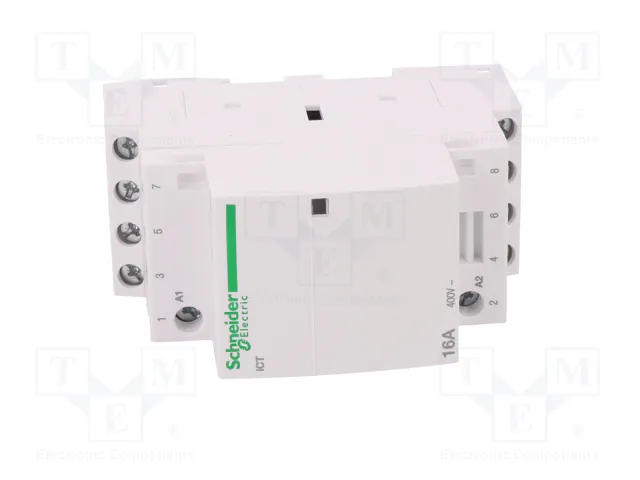 SCHNEIDER ELECTRIC Contactor ICT 4-polar 16A 230÷240VAC