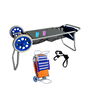 Marbueno Carrito Portasillas Aluminio Convertible Mesa Retractilado Camping y Playa 108X51X51 cm 10361