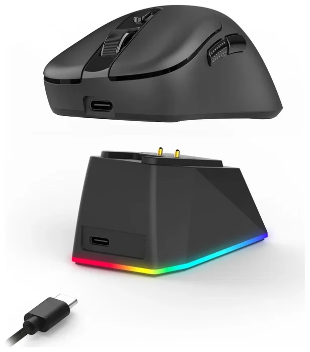Redragon Ebony Ratón Gaming Inalámbrico 24000 dpi Negro Redragon Ebony Ratón Gaming Inalámbrico 24000 dpi Negro